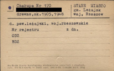 chałupa, skan 1