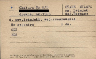 chałupa, skan 1