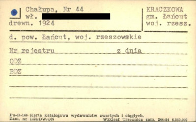chałupa, skan 1