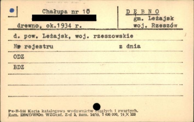 chałupa, skan 1