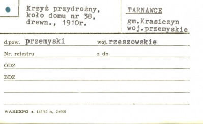 krzyż przydrożny, skan 1