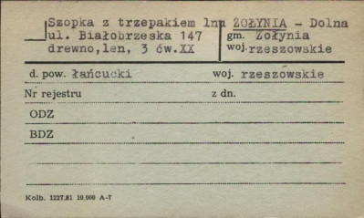 szopka z trzepakiem lnu, skan 1