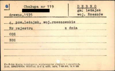 chałupa, skan 1