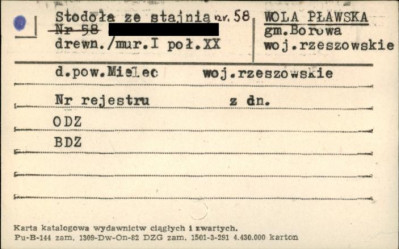 stodoła ze stajnią, skan 1