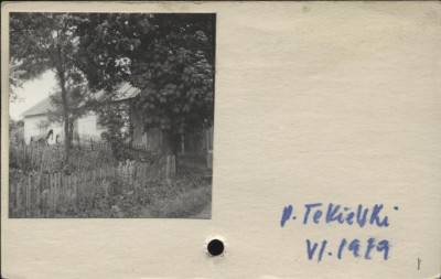 plebania przy kościele pw. św. Marcina, ob. dom , skan 2