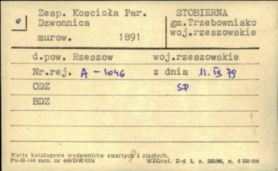 zespół kościoła par., dzwonnica, skan 1