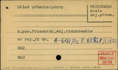 układ urbanistyczny, skan 1