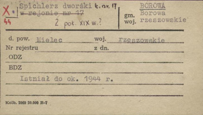 spichlerz dworski, skan 1