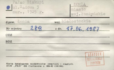Pałac Biskupi, skan 1