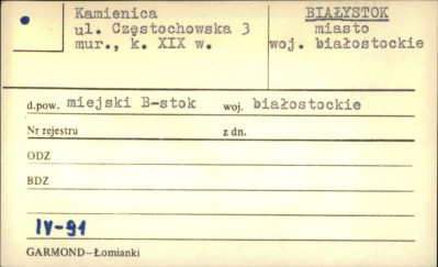 kamienica, skan 1