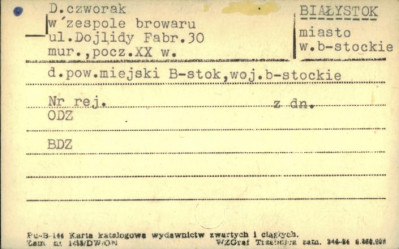 czworak w zespole browaru, skan 1