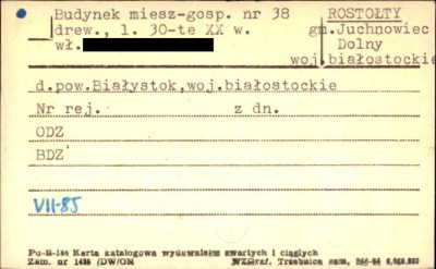 budynek mieszkalno-gospodarczy, skan 1