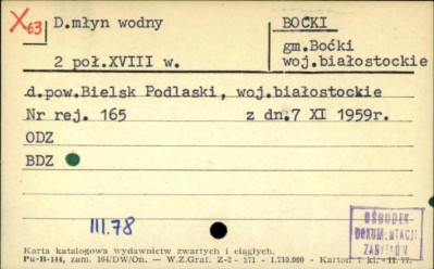 młyn wodny, skan 1