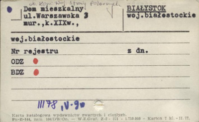 dom, ob. Kom. Woj. Straży Pożarnej, skan 1