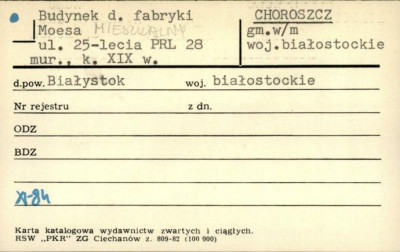 budynek d. fabryki Moesa, mieszkalny, skan 1