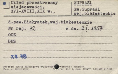 układ przestrzenny miejscowości, skan 1