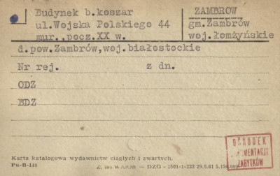 budynek koszarowy, skan 1