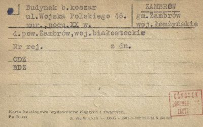 budynek koszarowy, skan 1