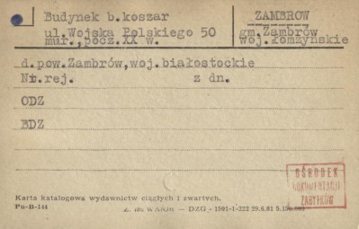 budynek koszarowy, skan 1