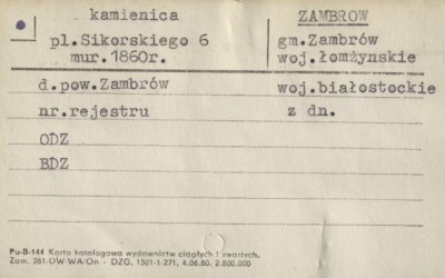 kamienica, skan 1