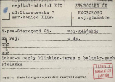 szpital - oddział XIX, skan 1