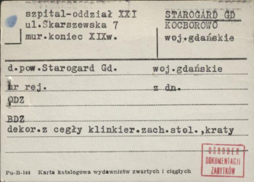 szpital - oddział XXI, skan 1