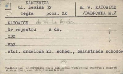 kamienica, skan 1