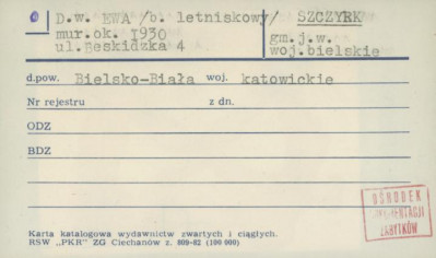 DW Ewa (ob. letniskowy), skan 1