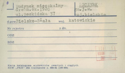 budynek mieszkalny, skan 1