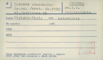 budynek mieszkalny, skan 1