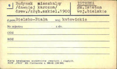 budynek mieszkalny (dawniej karczma), skan 1