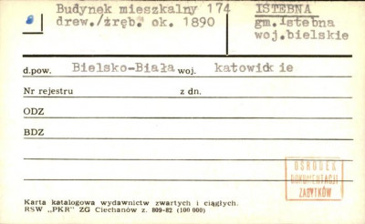 budynek mieszkalny, skan 1
