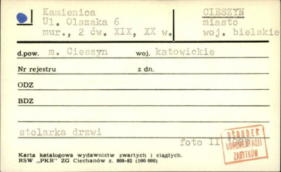 kamienica, skan 1