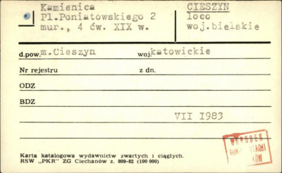 kamienica, skan 1