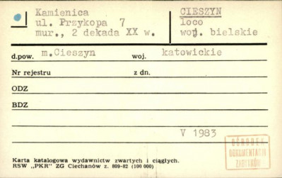 kamienica, skan 1