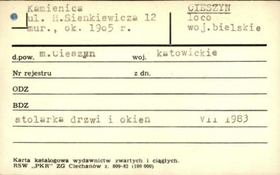 kamienica, skan 1