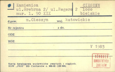 kamienica, skan 1