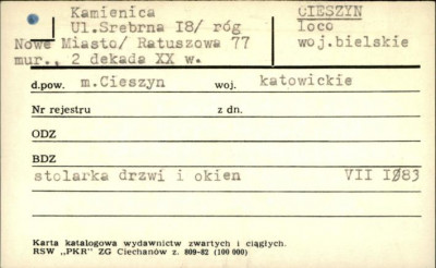 kamienica, skan 1