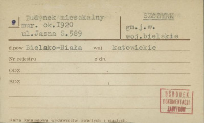 budynek mieszkalny, skan 1