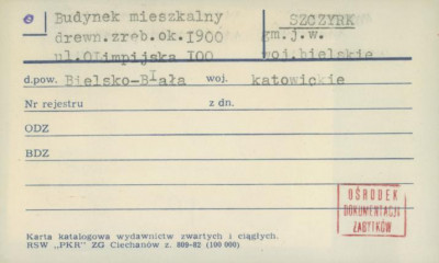 budynek mieszkalny, skan 1