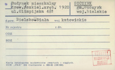 budynek mieszkalny, skan 1
