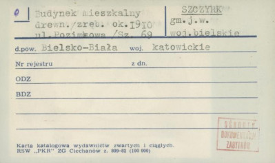 budynek mieszkalny, skan 1