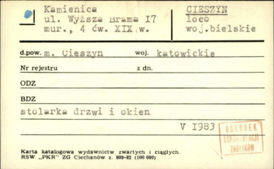 kamienica, skan 1