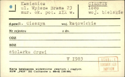 kamienica, skan 1
