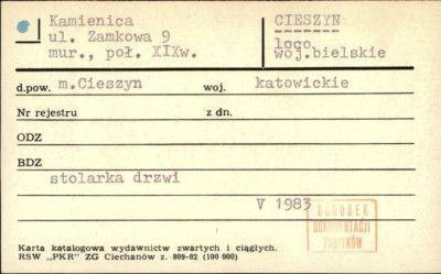 kamienica, skan 1