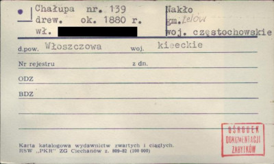 chałupa, skan 1