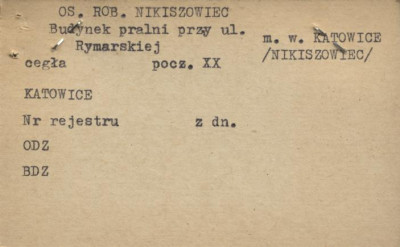 budynek pralni - os. rob. Nikiszowiec, skan 1