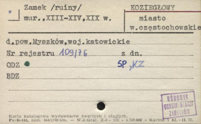 zamek (ruiny), skan 1
