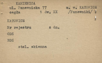 kamienica, skan 1