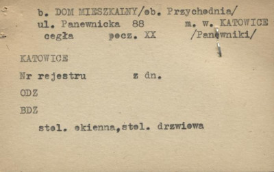 b. dom mieszkalny (ob. przychodnia), skan 1